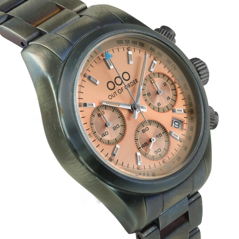 PEACH SPORTY CRONOGRAFO - STAINLESS STEEL