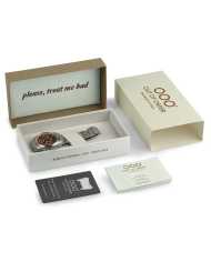 RED SPORTY CRONOGRAFO - STAINLESS STEEL - ULTRA BRUSHED