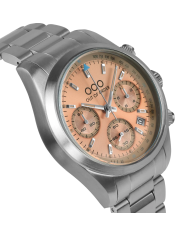 PEACH SPORTY CRONOGRAFO - STAINLESS STEEL - ULTRA BRUSHED