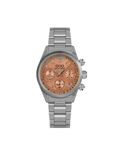 PEACH SPORTY CRONOGRAFO - STAINLESS STEEL - ULTRA BRUSHED