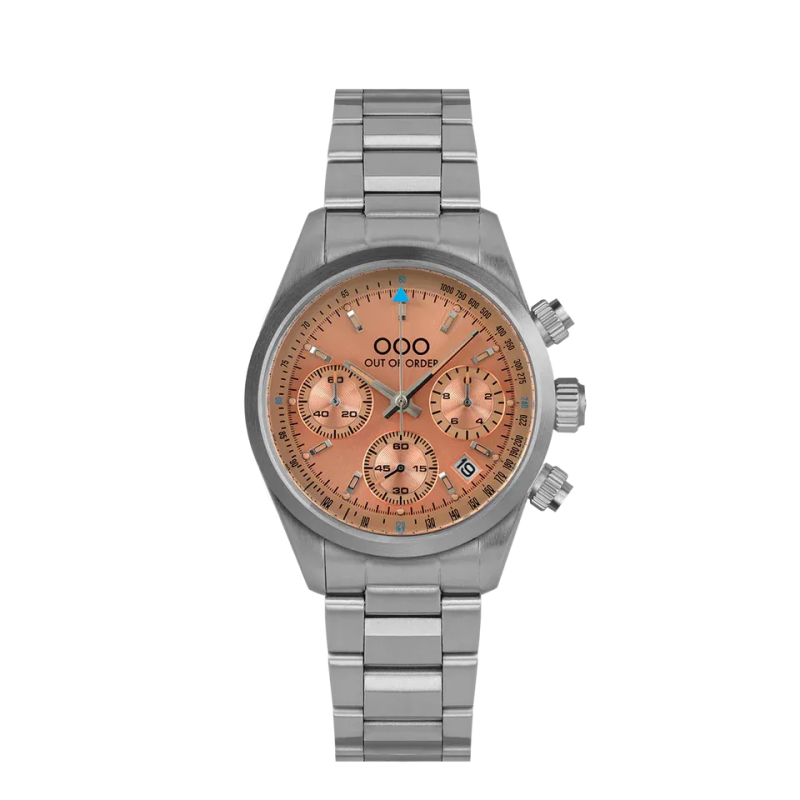 PEACH SPORTY CRONOGRAFO - STAINLESS STEEL - ULTRA BRUSHED