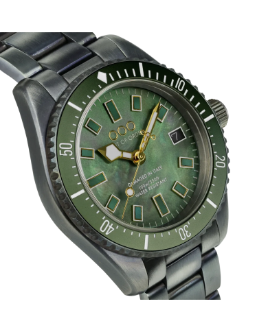 GREEN CASANOVA 38MM - MOTHER OF PEARL