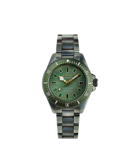 GREEN CASANOVA 38MM - MOTHER OF PEARL