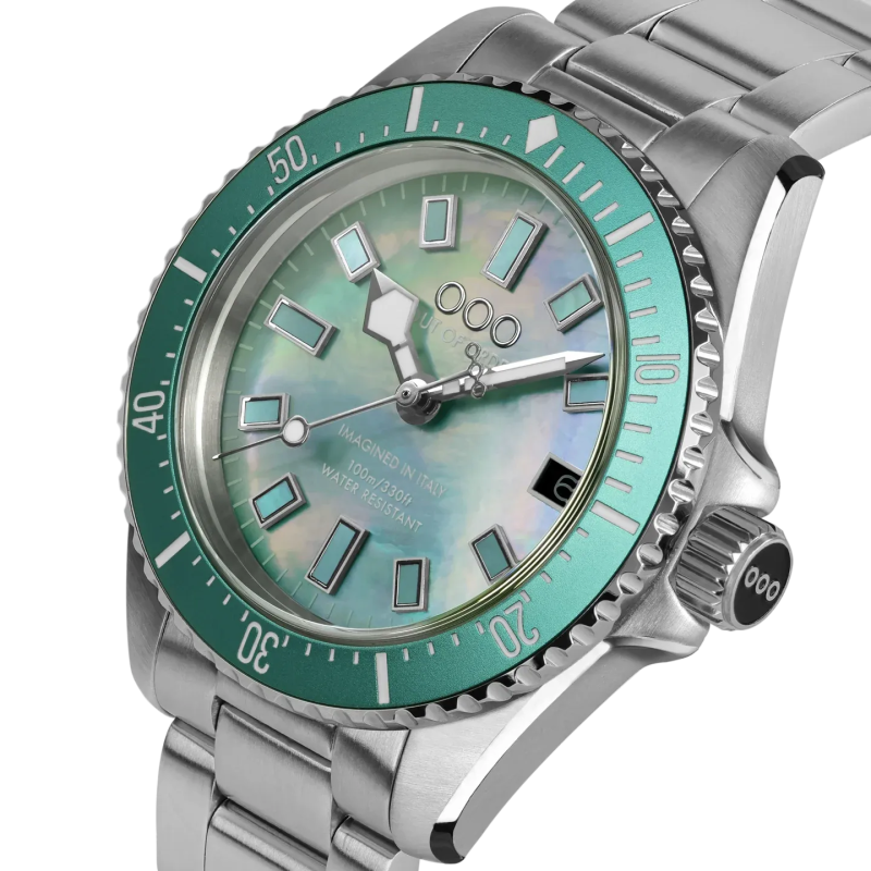 TURQUOISE CASANOVA 38MM - MOTHER OF PEARL