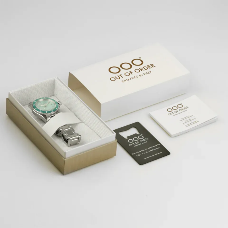 TURQUOISE CASANOVA 38MM - MOTHER OF PEARL