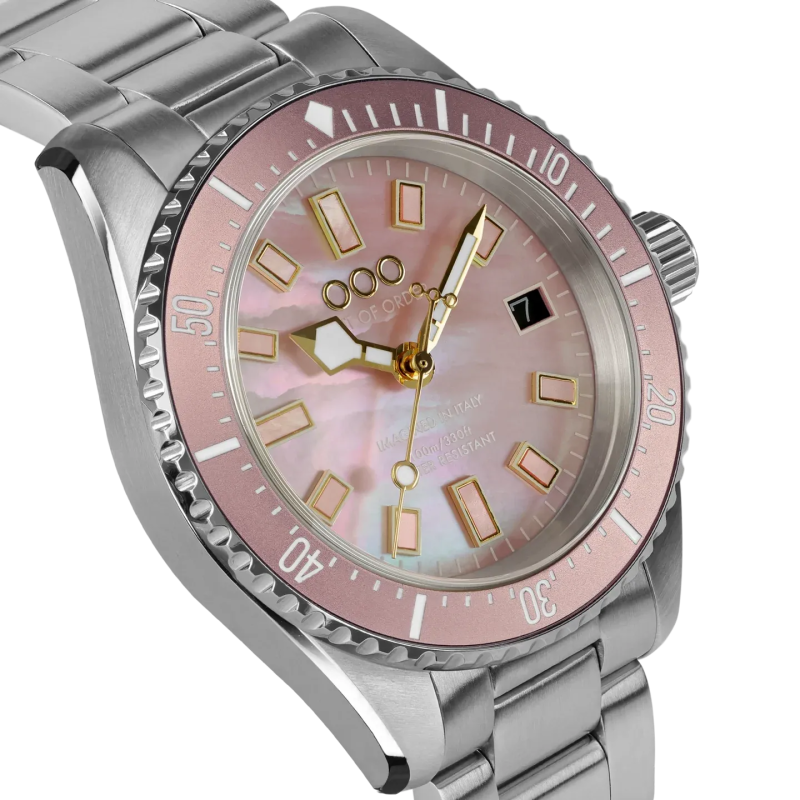 PINK CASANOVA 38MM - MOTHER OF PEARL