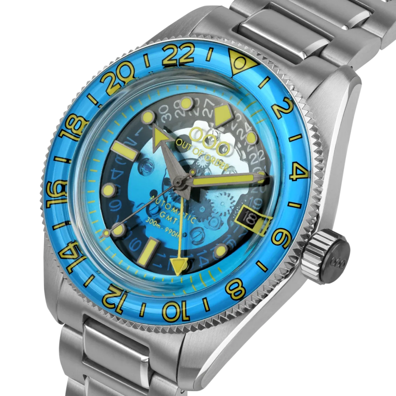 ANGELO AZZURRO AUTOMATIC GMT - LIMITED EDITION