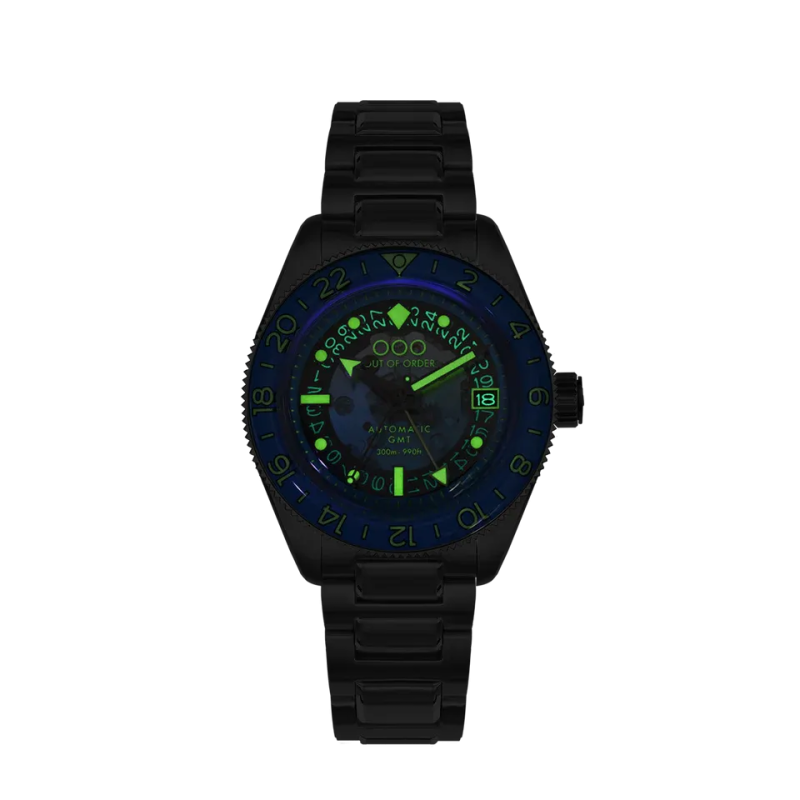 ANGELO AZZURRO AUTOMATIC GMT - LIMITED EDITION