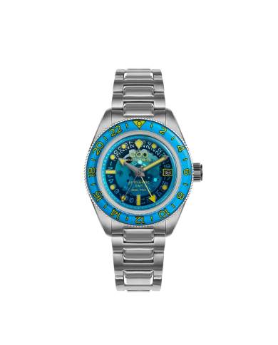 ANGELO AZZURRO AUTOMATIC GMT - LIMITED EDITION