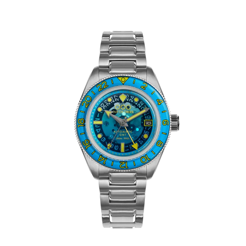 ANGELO AZZURRO AUTOMATIC GMT - LIMITED EDITION