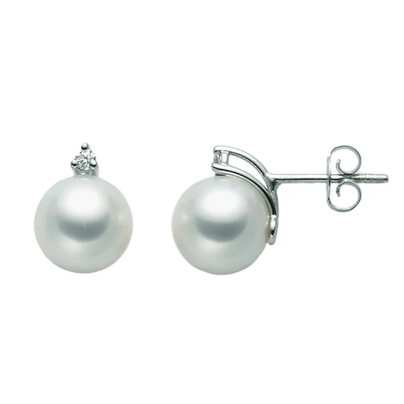 Orecchini Miluna da donna in oro bianco PPR859BM-005