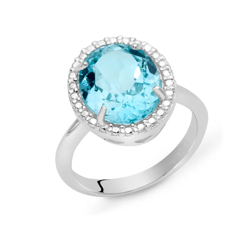 Anello Donna MILUNA Gemma del Cielo 925 - LID3465M16