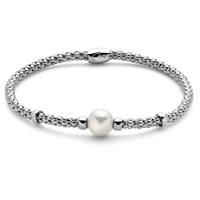 Bracciale Donna Miluna Miss Italia Argento 925 Perla ...