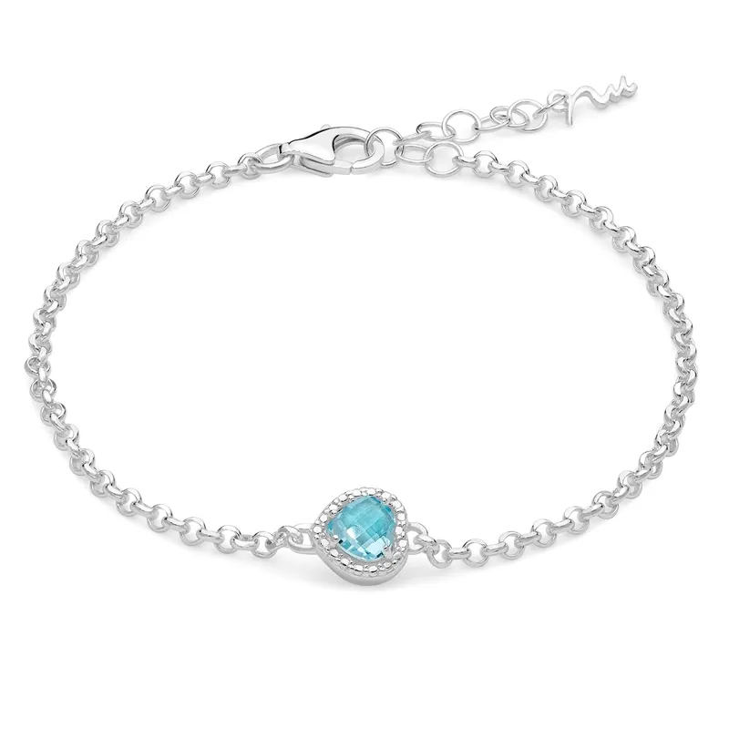 Bracciale Miluna da donna in argento 925 BRD933