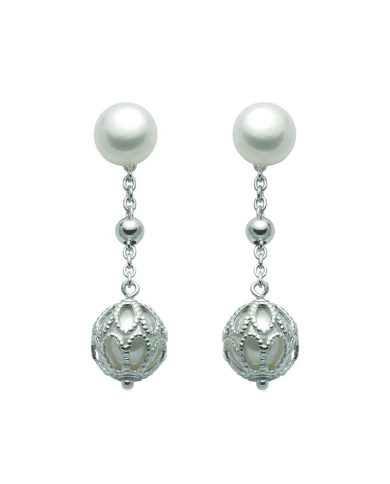 Orecchini Miluna da donna in argento 925 PER2450
