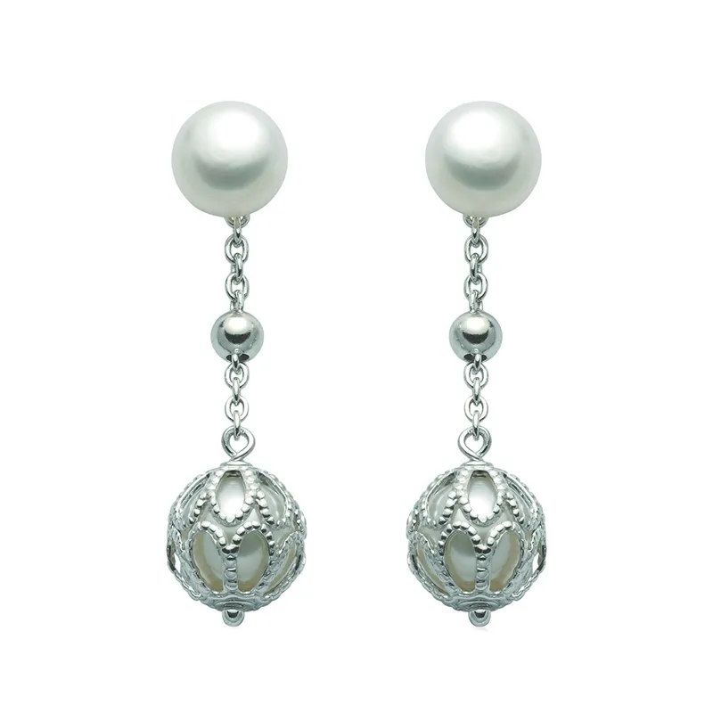 Orecchini Miluna da donna in argento 925 PER2450