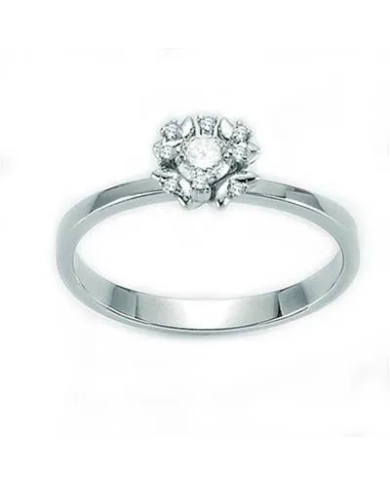 Anello Solitario Miluna Brillante LID3024-019