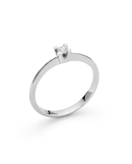 Anello MILUNA Solitari Lid3265-010g7 Oro bianco 750 ...