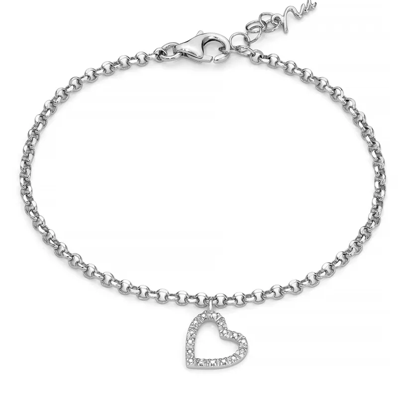 Bracciale Miluna da donna in argento 925 BRD950