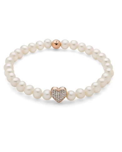 Bracciale Miluna Perle Argento PBR3506R-TPZ CUORE