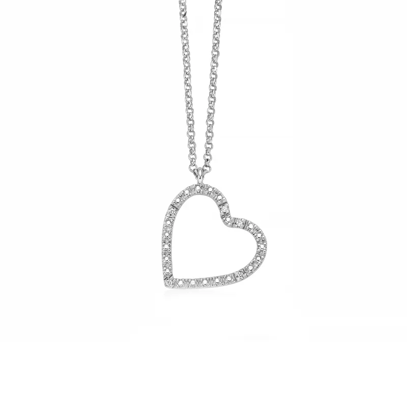 Collana Miluna Collezione Diamantissima Argento 5 ...