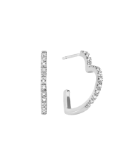 Orecchini Miluna Collezione Diamantissima Argento 6 ...