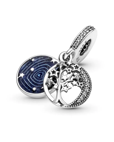 Charm Pendente "To the Moon and Back" | Argento sterling