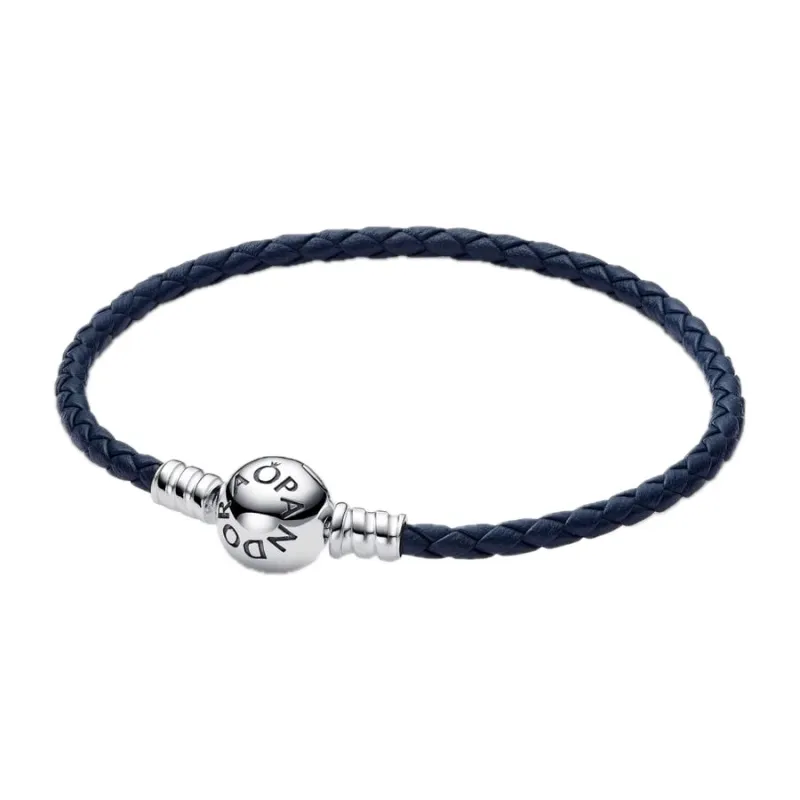 Bracciale in Pelle Blu 592790C01-S1