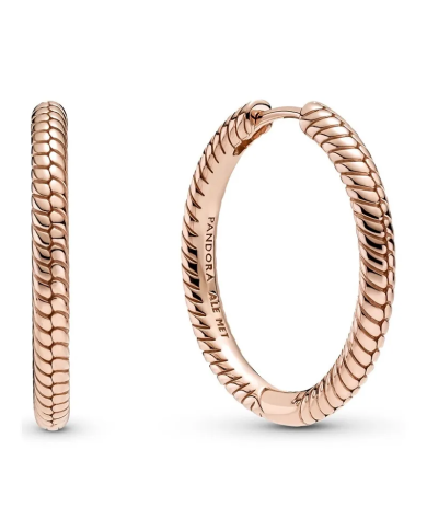 Orecchini Cerchi Componibili | Placcato oro rosa - Pandora