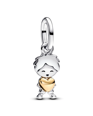 Charm Pendente Bimbo Felice | Bicolor