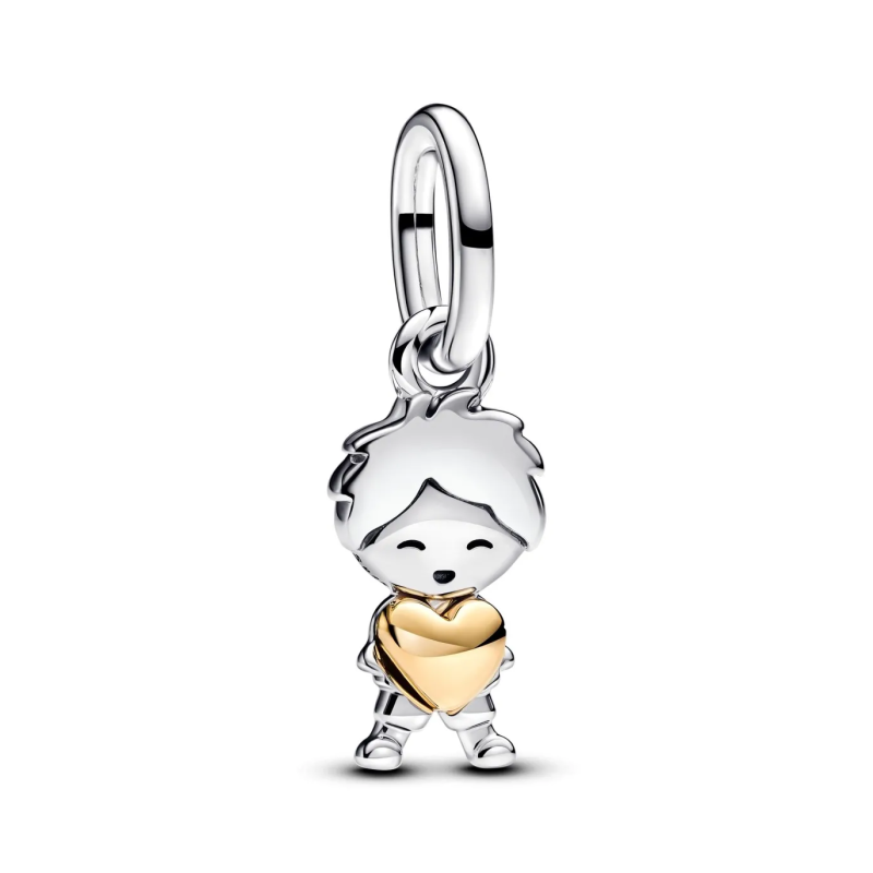 Charm Pendente Bimbo Felice | Bicolor