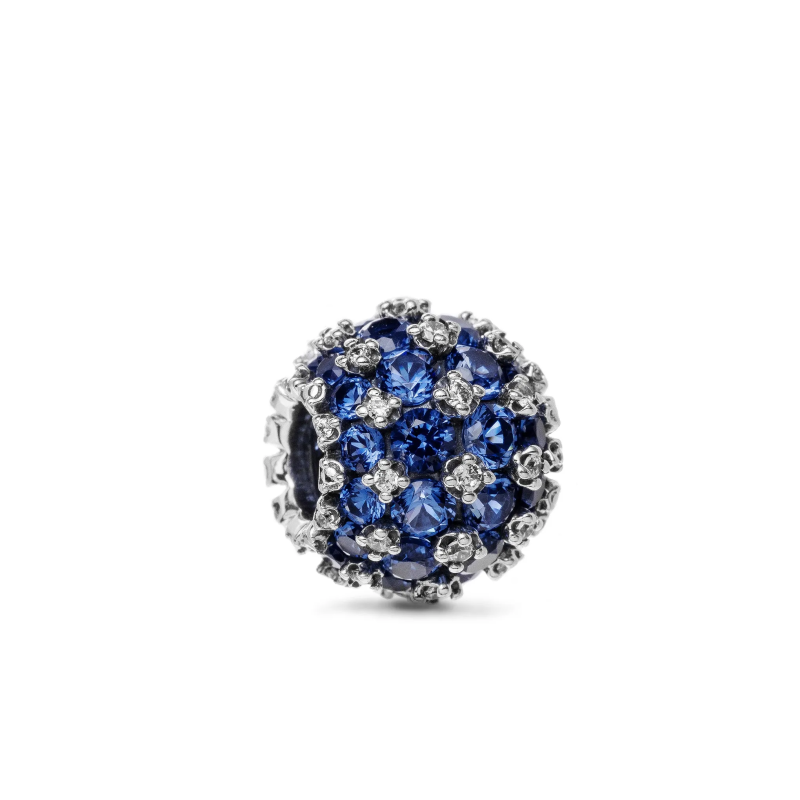 Charm Pavè Pietre Luminose Blu - Pandora