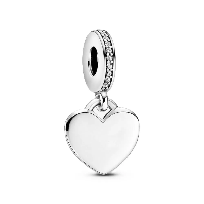 Charm Cuore Pendente da incidere - Pandora