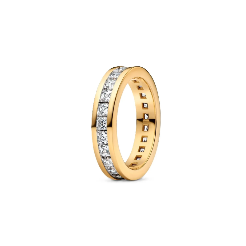 Anello Eternity | Placcato oro