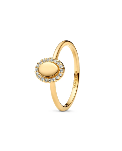 Pandora - Ovale e Pavè da incidere Ref. 163800C01-56