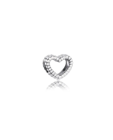 Charm Cuore di Sfere | Argento sterling