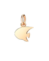 Ciondolo Pesce Angelo Dodo Oro Rosa 9kt ...
