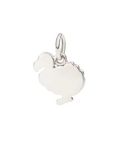 Charm UNISEX DoDo in Oro Bianco ...