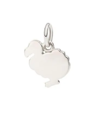 Charm UNISEX DoDo in Oro Bianco ...