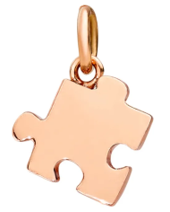 Dodo Ciondolo Puzzle Oro rosa 9kt DMC1004PZZLS0009R