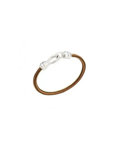 Bracciale Collezione Nodo Dodo Argento 925 Cotone ...