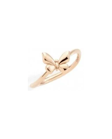 Anello Dodo Collezione Farfalla Oro Rosa 9kt