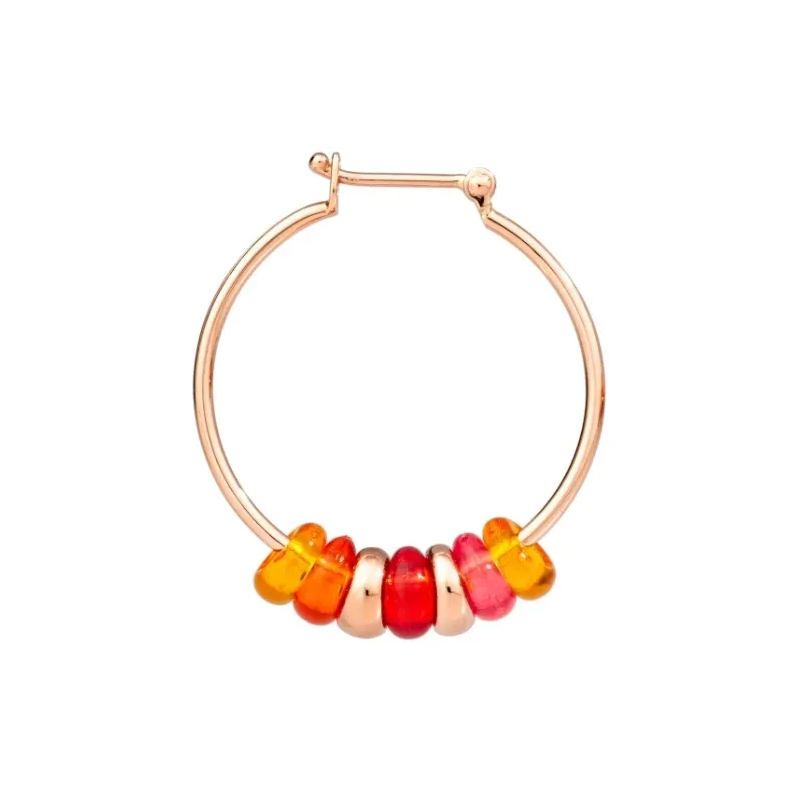 Dodo Orecchino Rondelle oro rosa ...