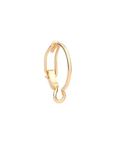 Orecchino hoop essentials dodo in oro giallo 18k dhb4000 ...