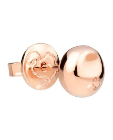 orecchino stud pepita oro rosa