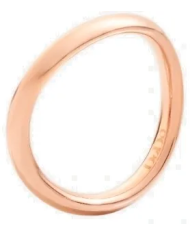 anello essentials oro rosa