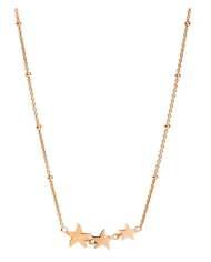 Collana Dodo Stellina Preziosa 9KT Oro Rosa ...