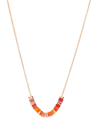 Dodo collana rondelle argento dorato & pet ...