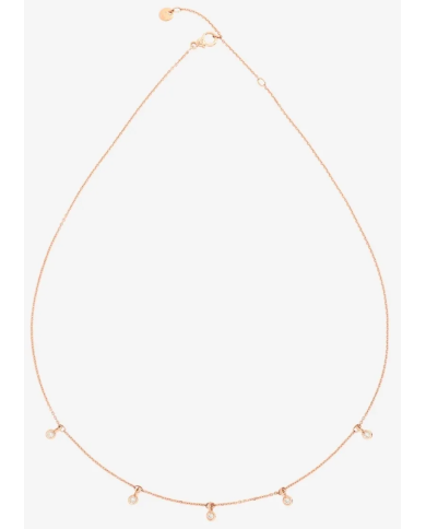 collana essentials oro rosa & diamanti