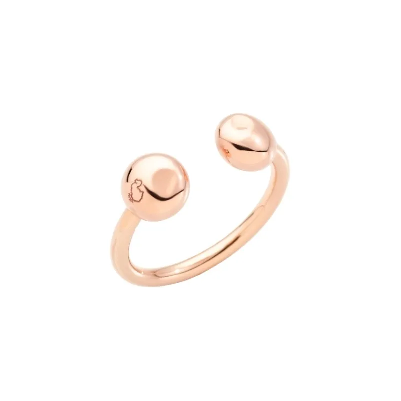 ANELLO DODO PEPITA. ORO ROSA MISURA 54